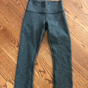 LULULEMON Align Pant 7/8 in Grey Texture